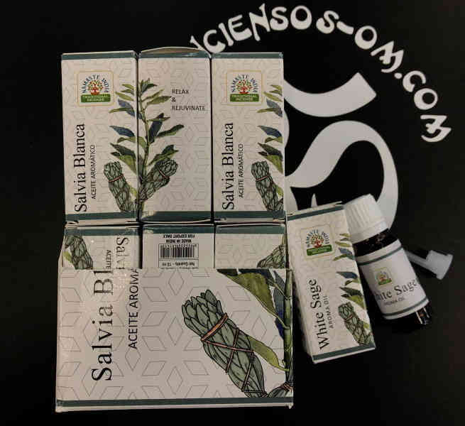 Aceite Esencial Salvia Blanca Orkay